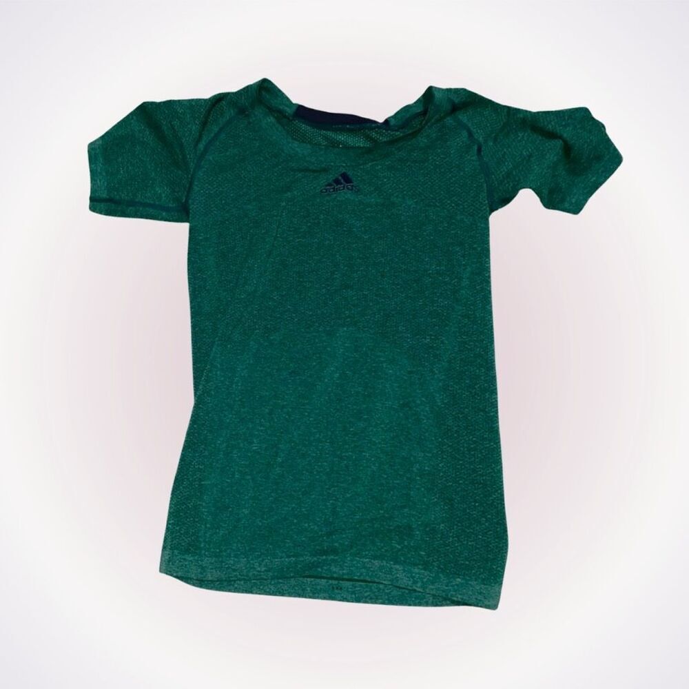 adidas Green Short Sleeve Tee